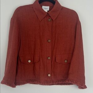 Akris Women's Terracotta Jean Jacket